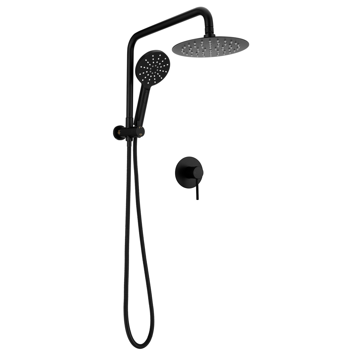 Suri Short Twin Shower Mixer Set