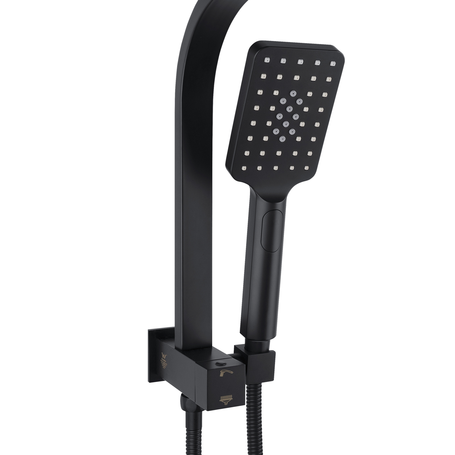 Alessandro Short Twin Shower Tap Set