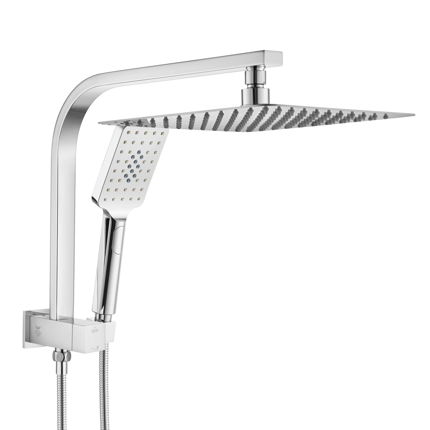 Alessandro Short Twin Shower Tap Set