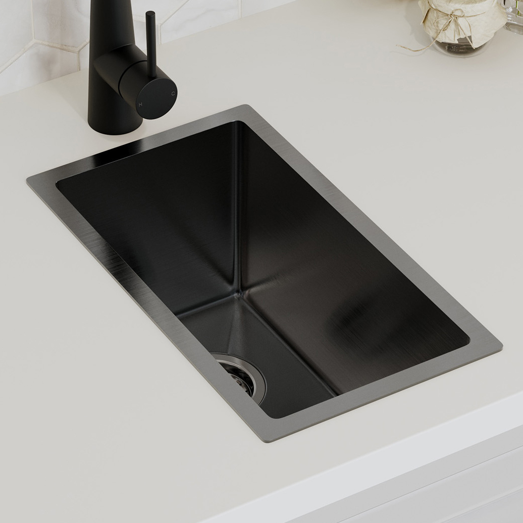 Deso 250mm Single Stainless Steel Kitchen Sink