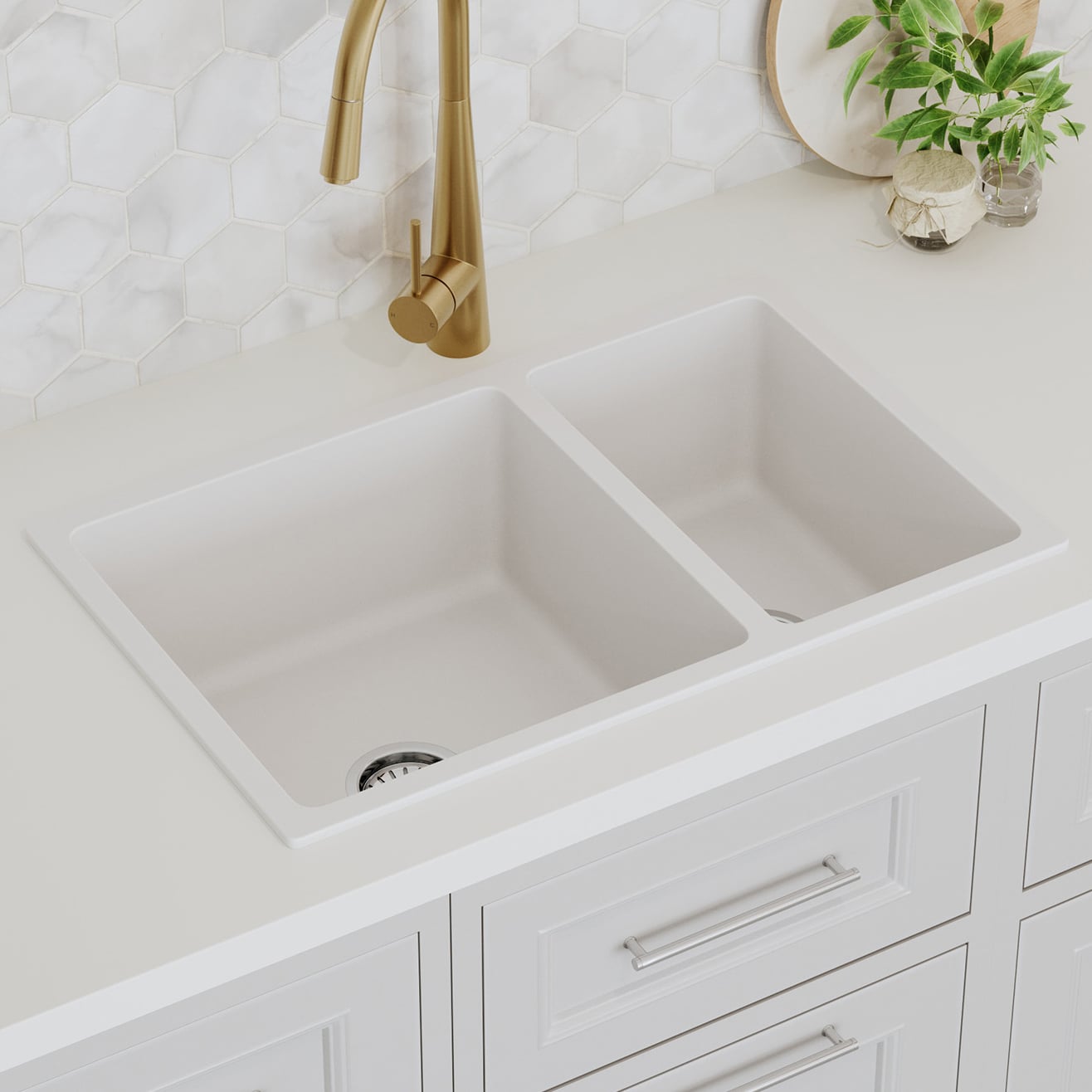 Whittle Granite Double Kitchen Sink