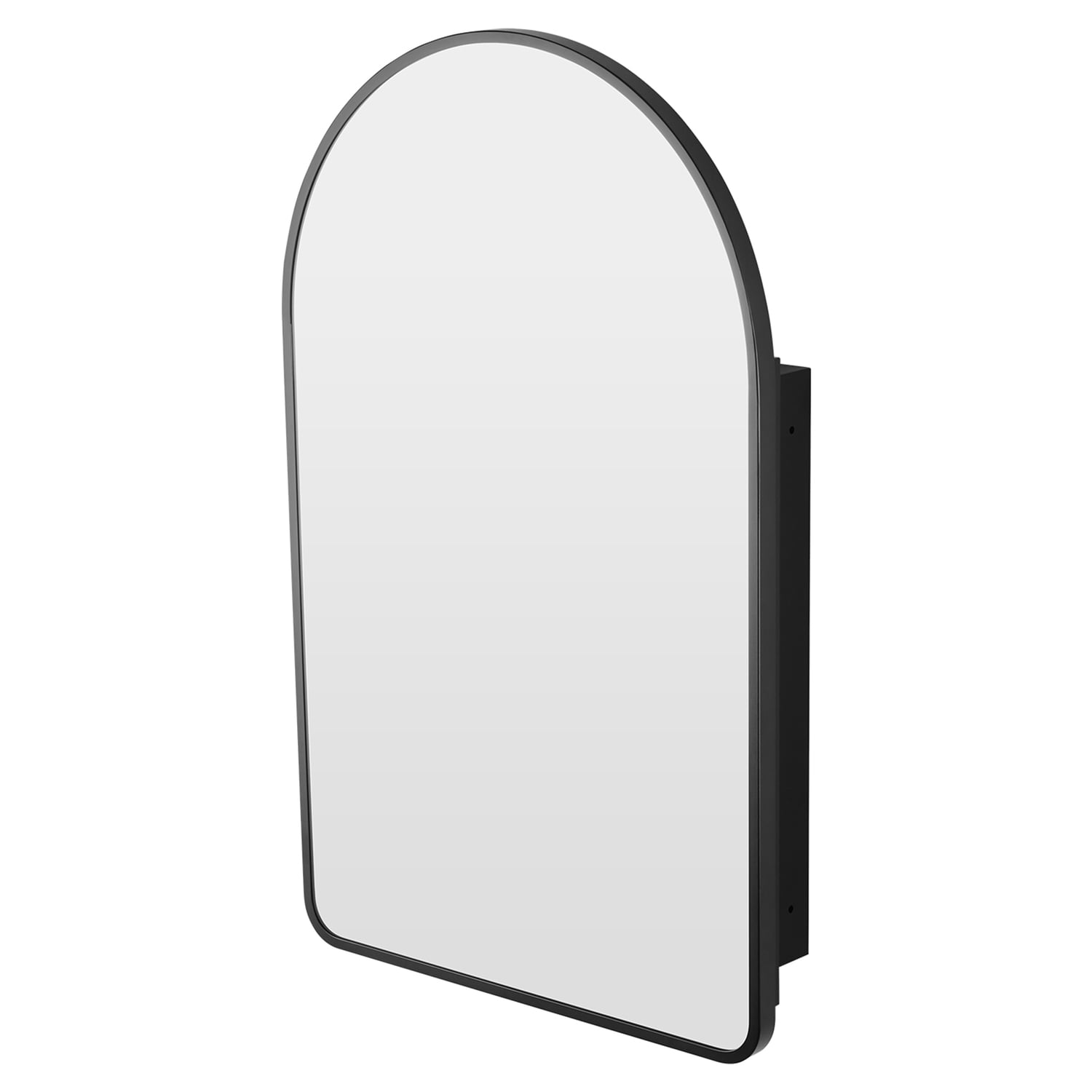 Madrid 797 x 497mm Arched Iron Bathroom Mirror
