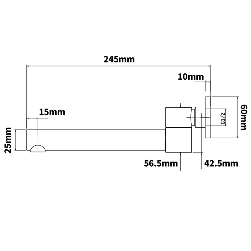 Euro-Swivel-Bath-Tap-Set