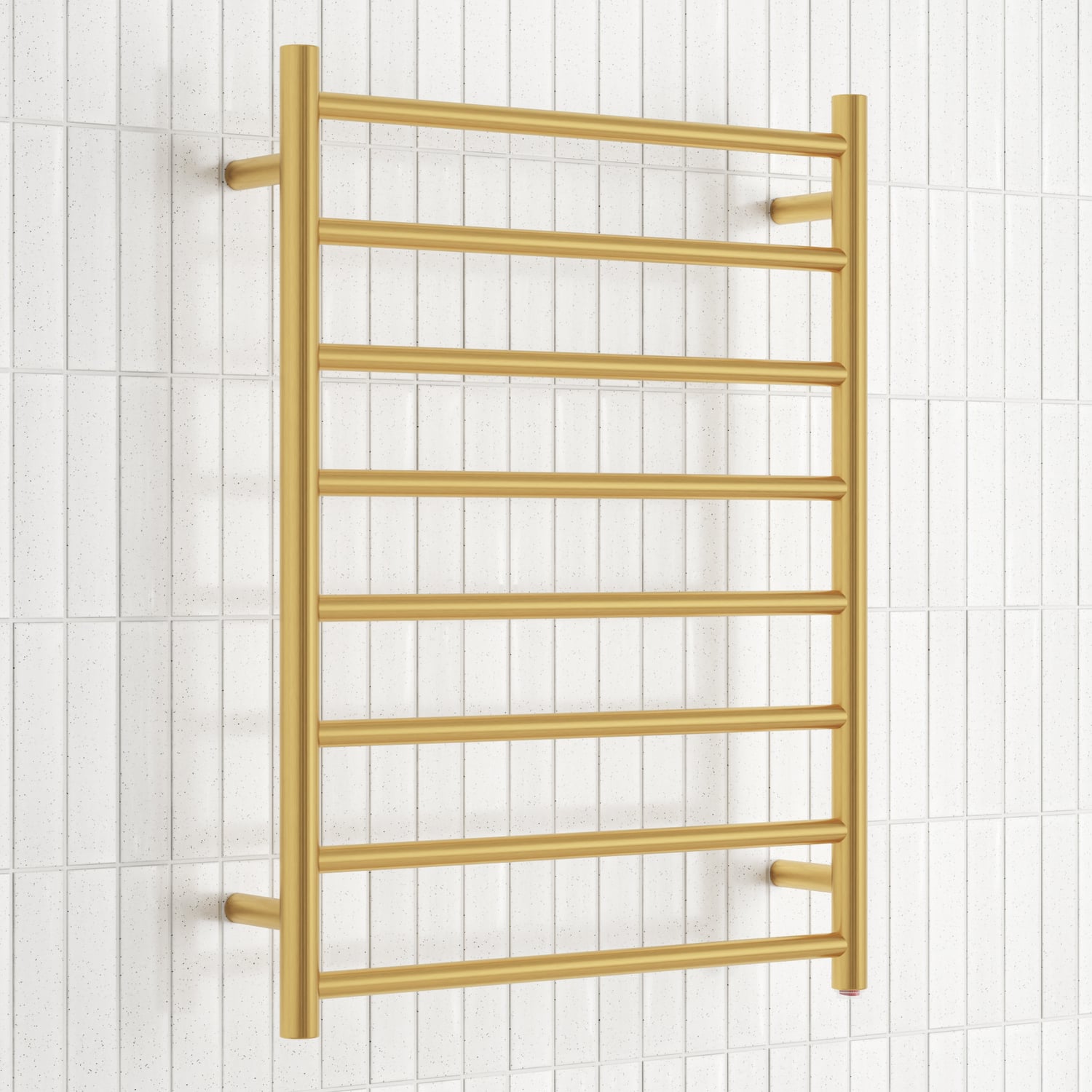 Solander 600 x 820mm Round Heated Towel Rail