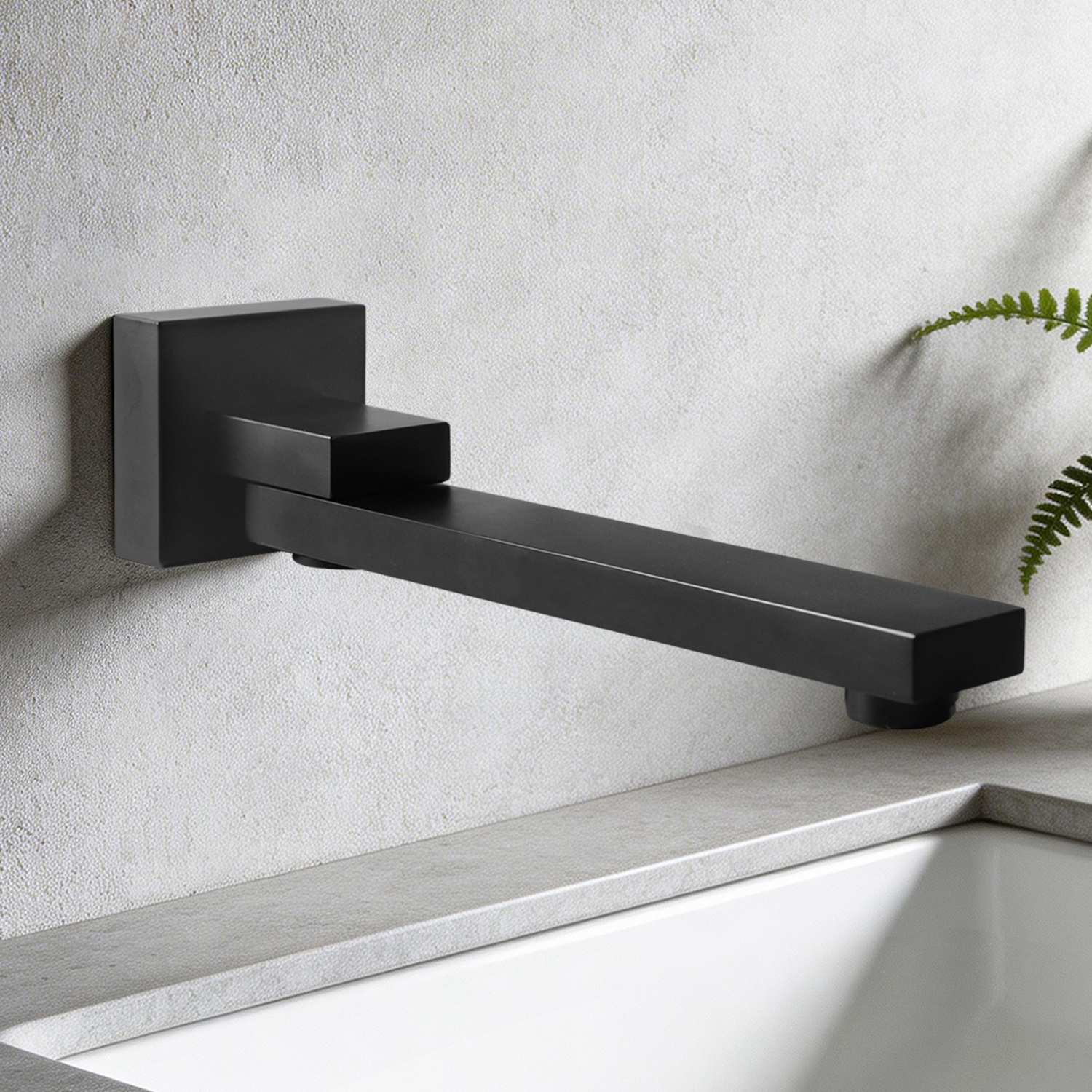 Nero 250mm Bath/Basin Spout