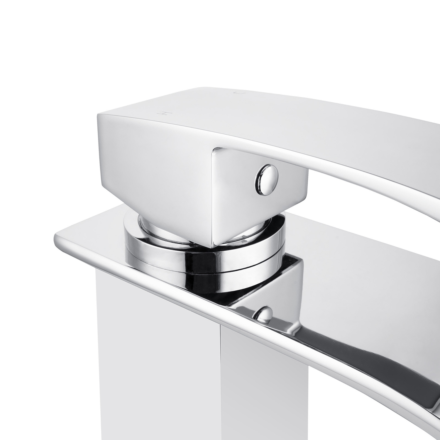 Polly Tall Chrome Waterfall Basin Mixer