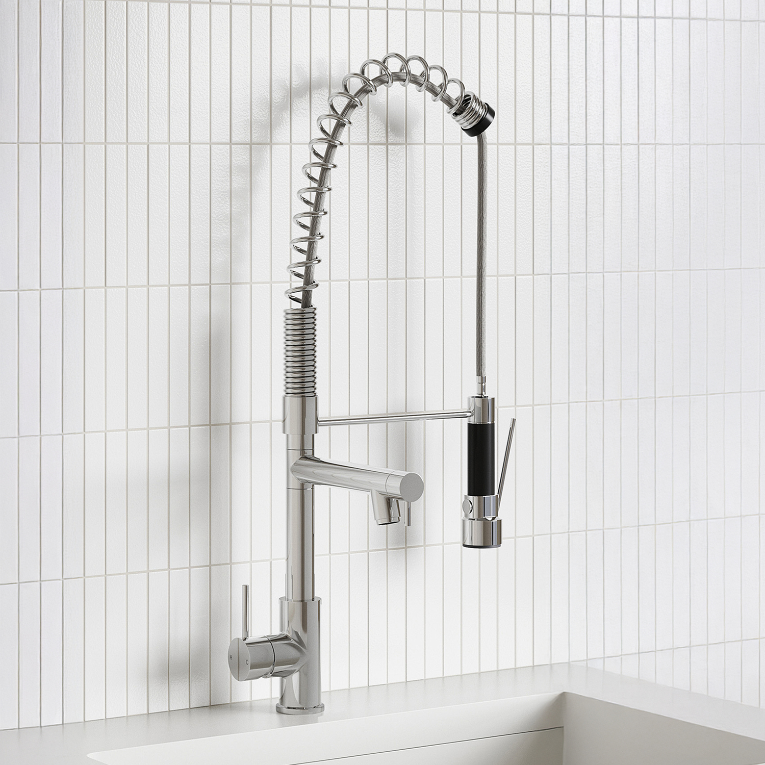 Double Spout Kitchen Sink Mixer