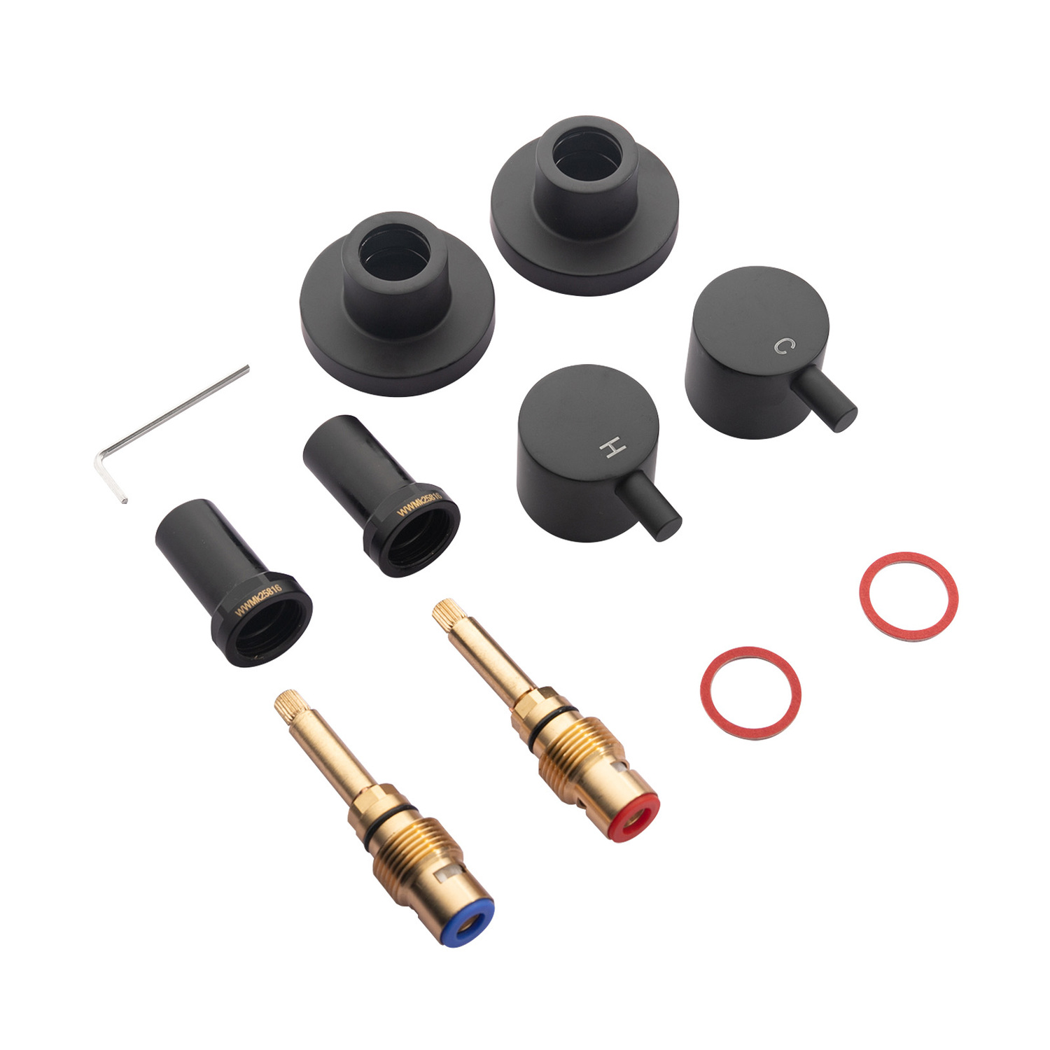 Euro Swivel Bath Tap Set