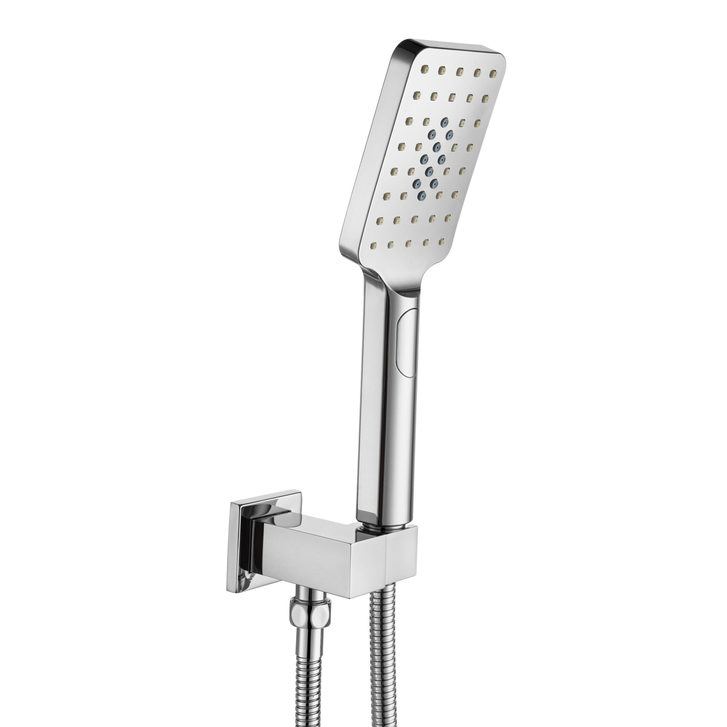 4 Piece Chrome 3 Function Handheld Shower Set