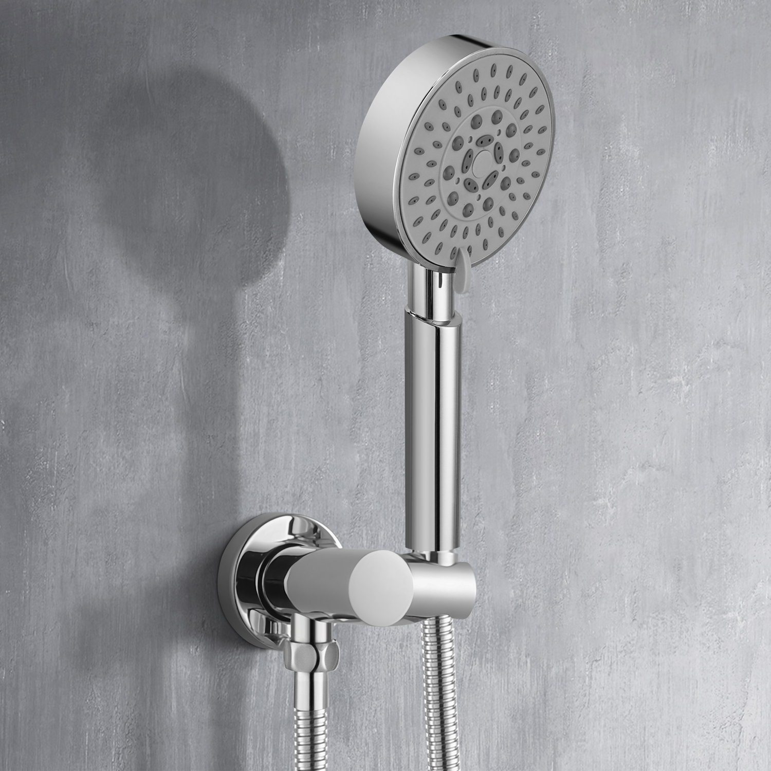 4 Piece Nero 5 Function Shower Set