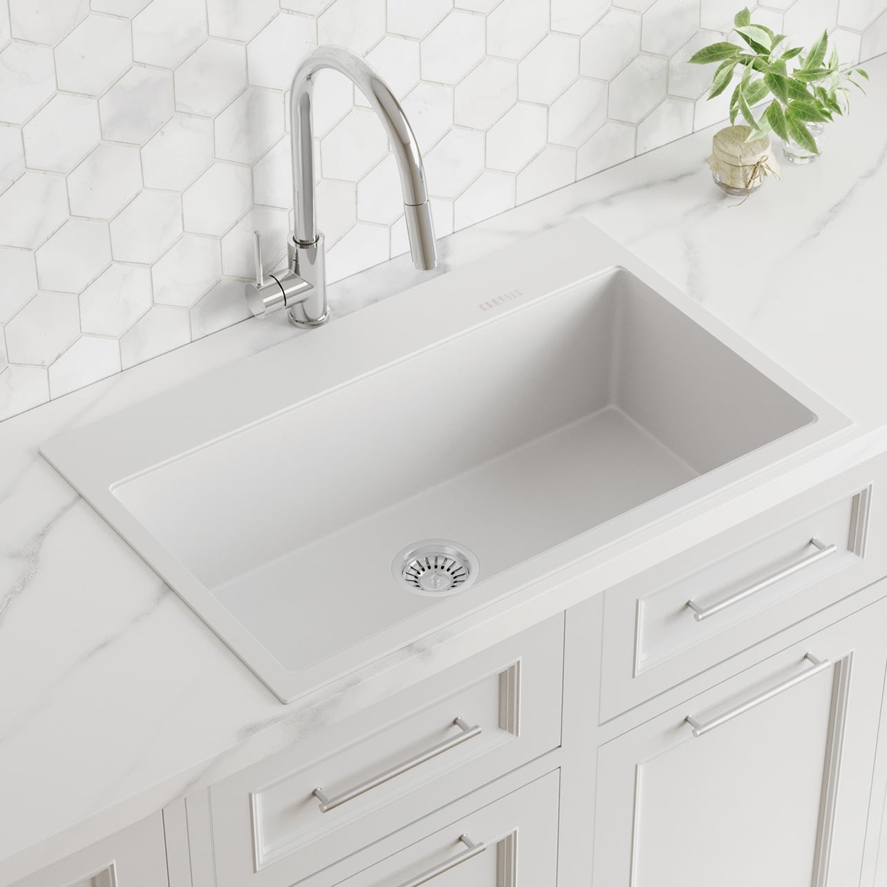 780mm Single Granite Composite Kitchen Sink