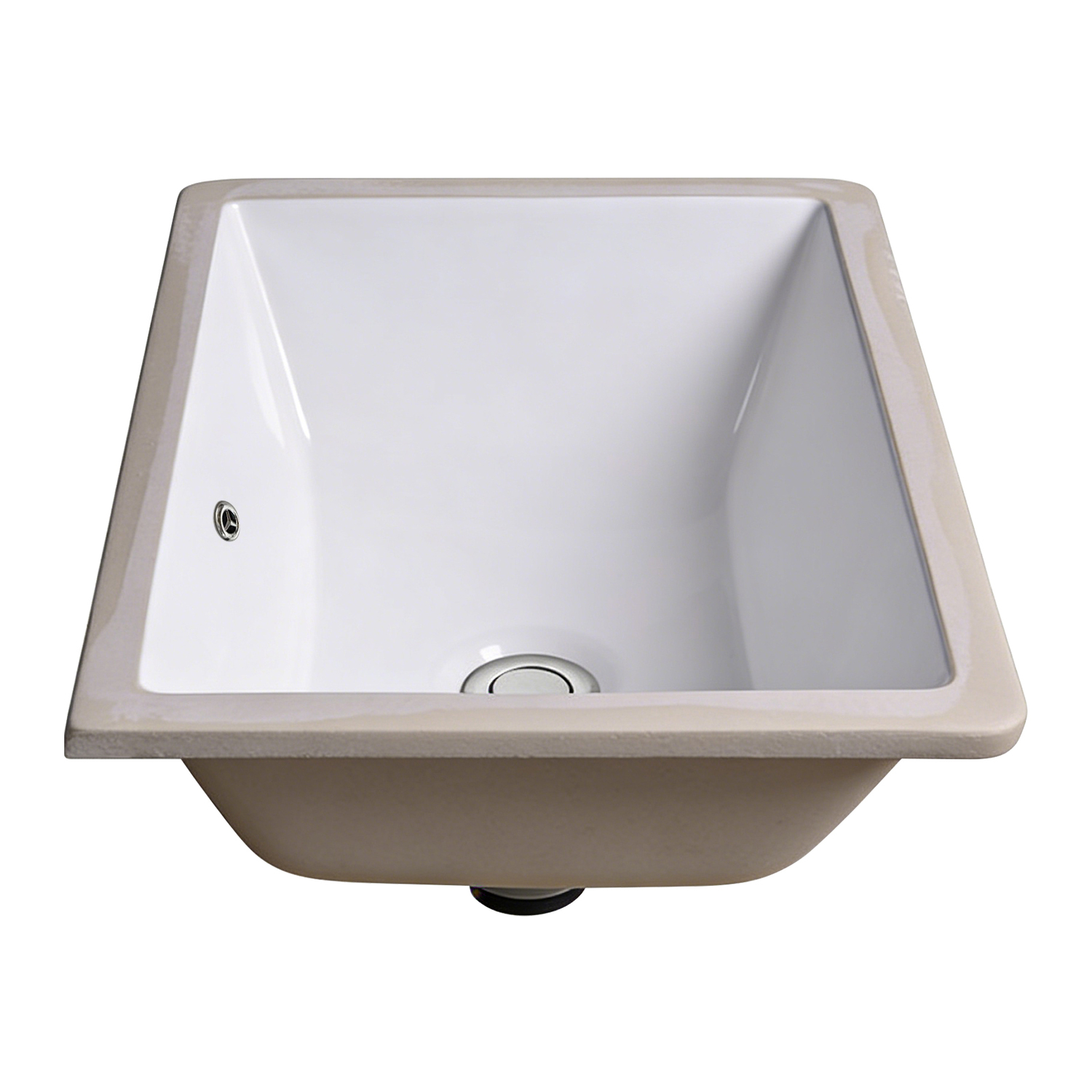 Cambridge Curved White Ceramic Undermount Basin