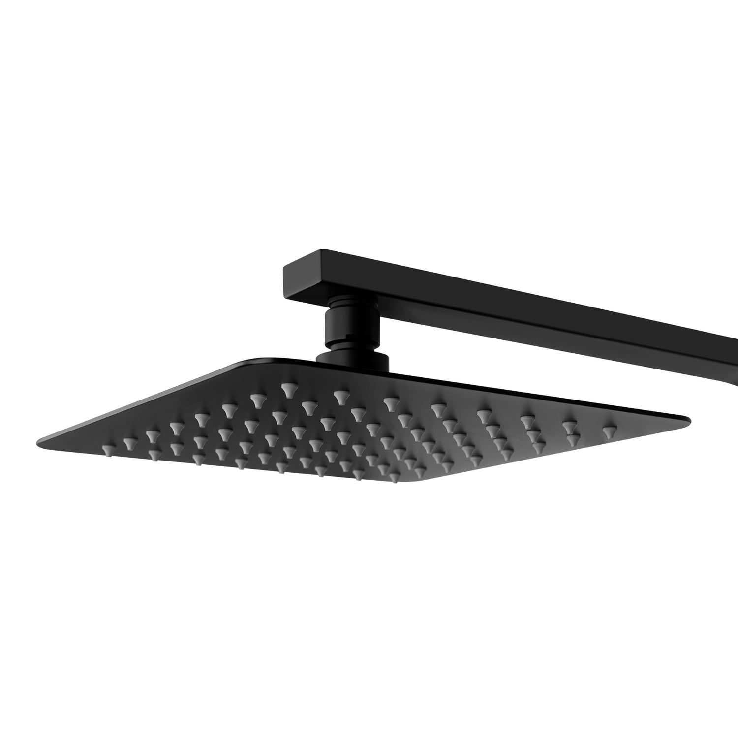 Andon Black Twin Shower With Slim Handpiece