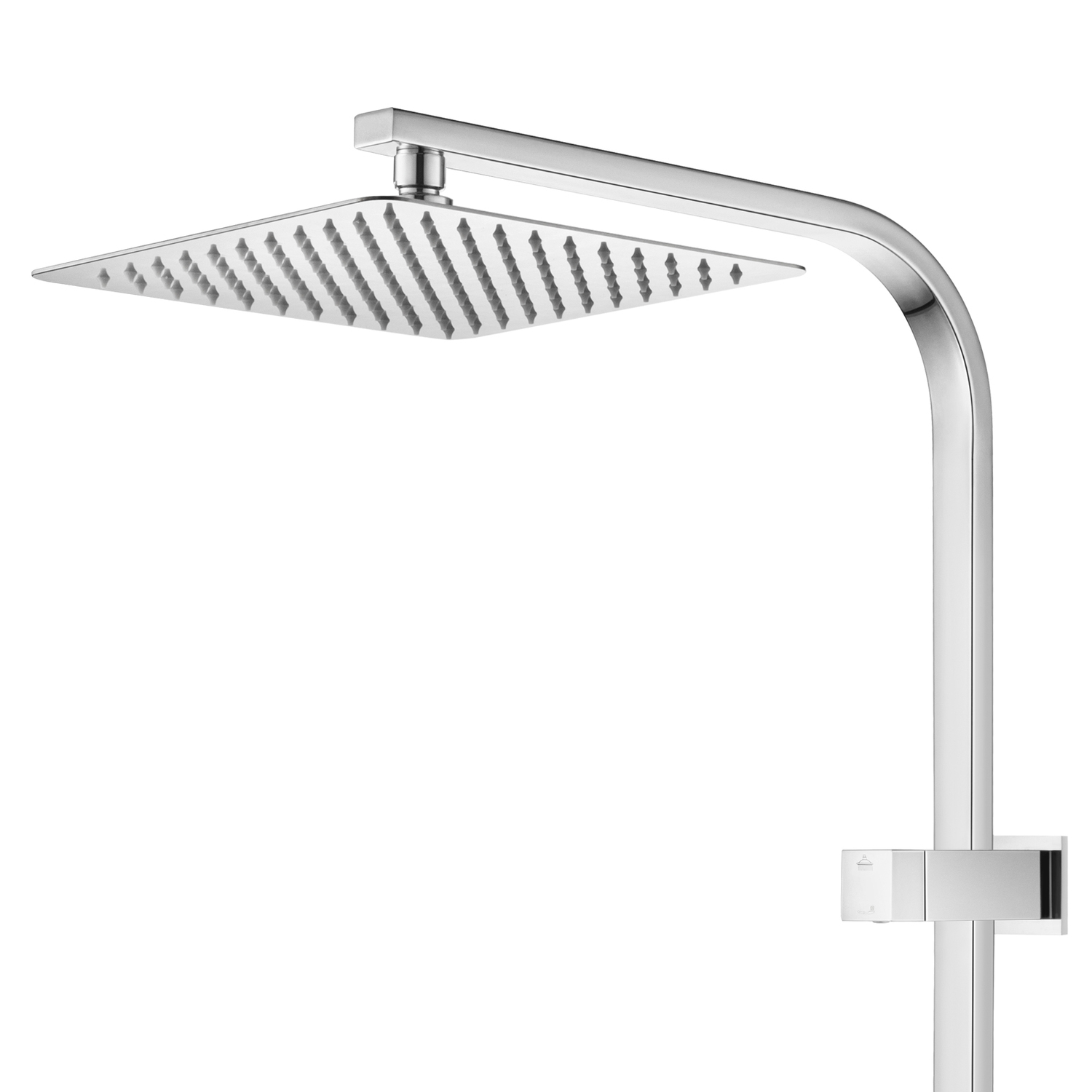 Ace Chrome Twin Shower With Slim Hand Shower