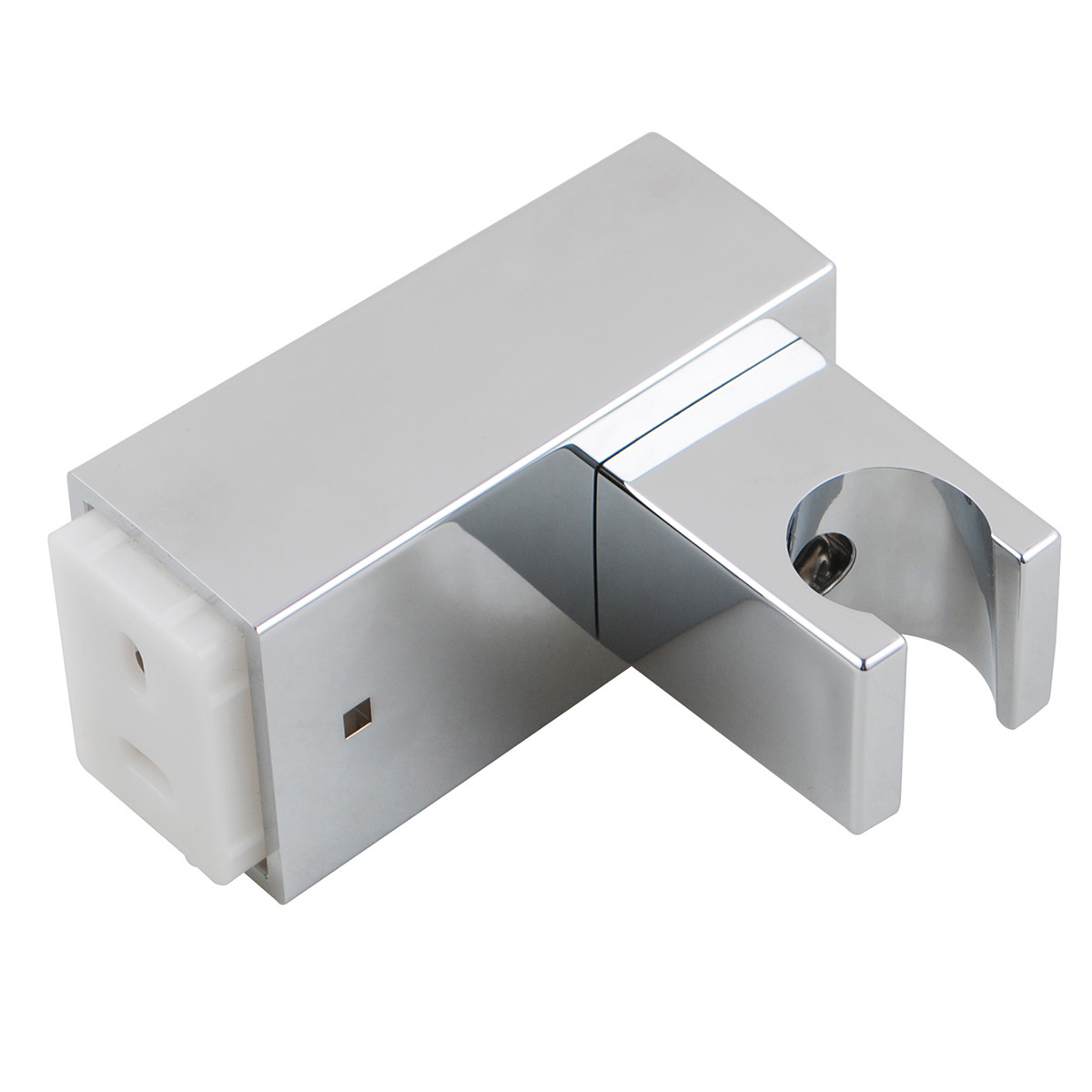Square Chrome Bathroom Hand Shower Slider
