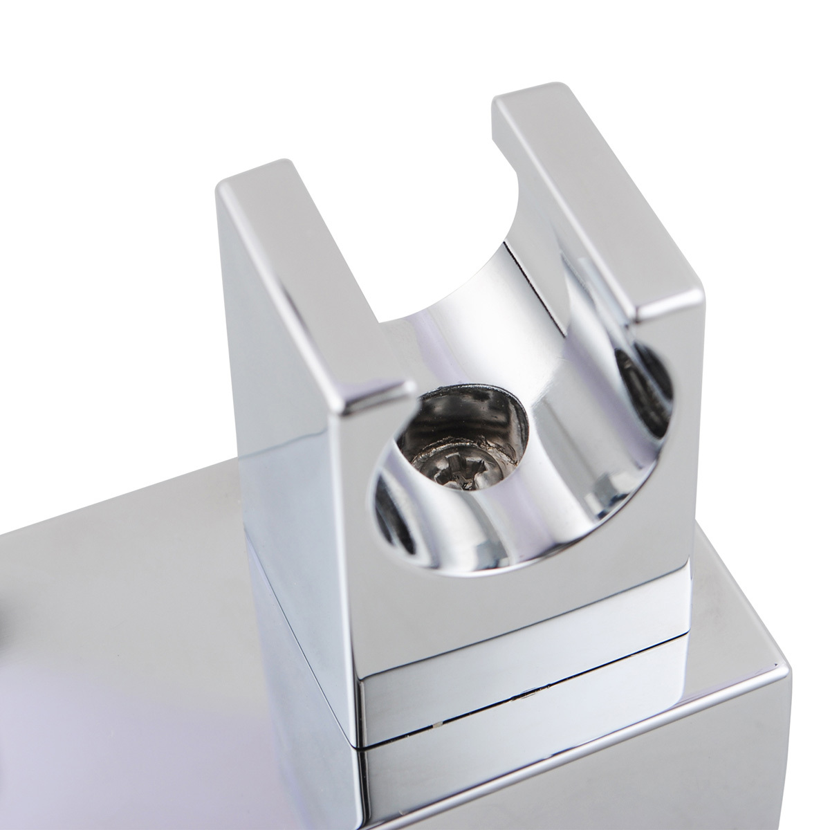 Square Chrome Bathroom Hand Shower Slider
