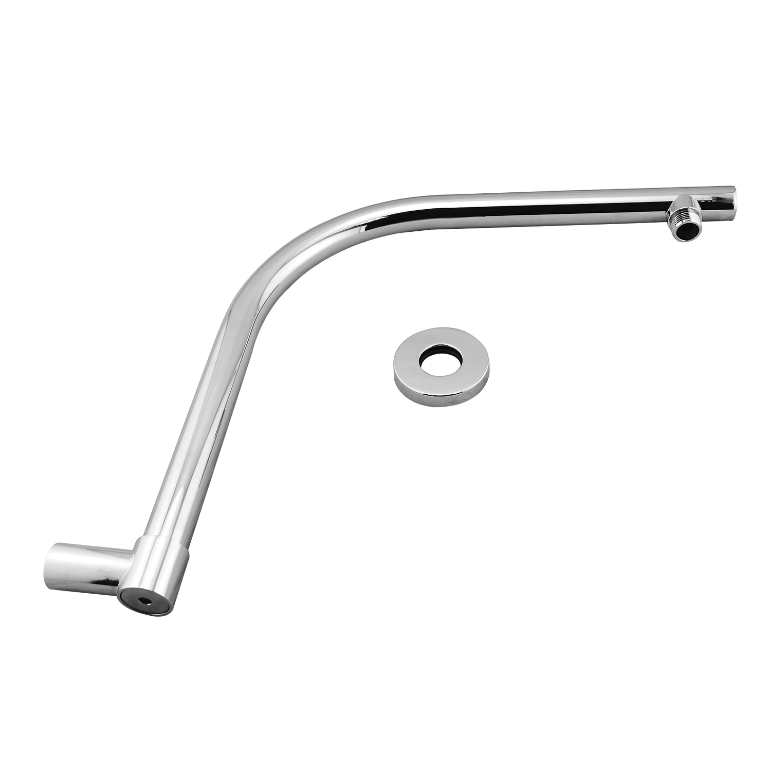 Euro 200mm Swivel Shower Arm & Head