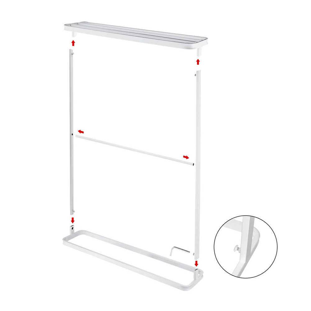 Vireon 650 x 750mm Towel Stand