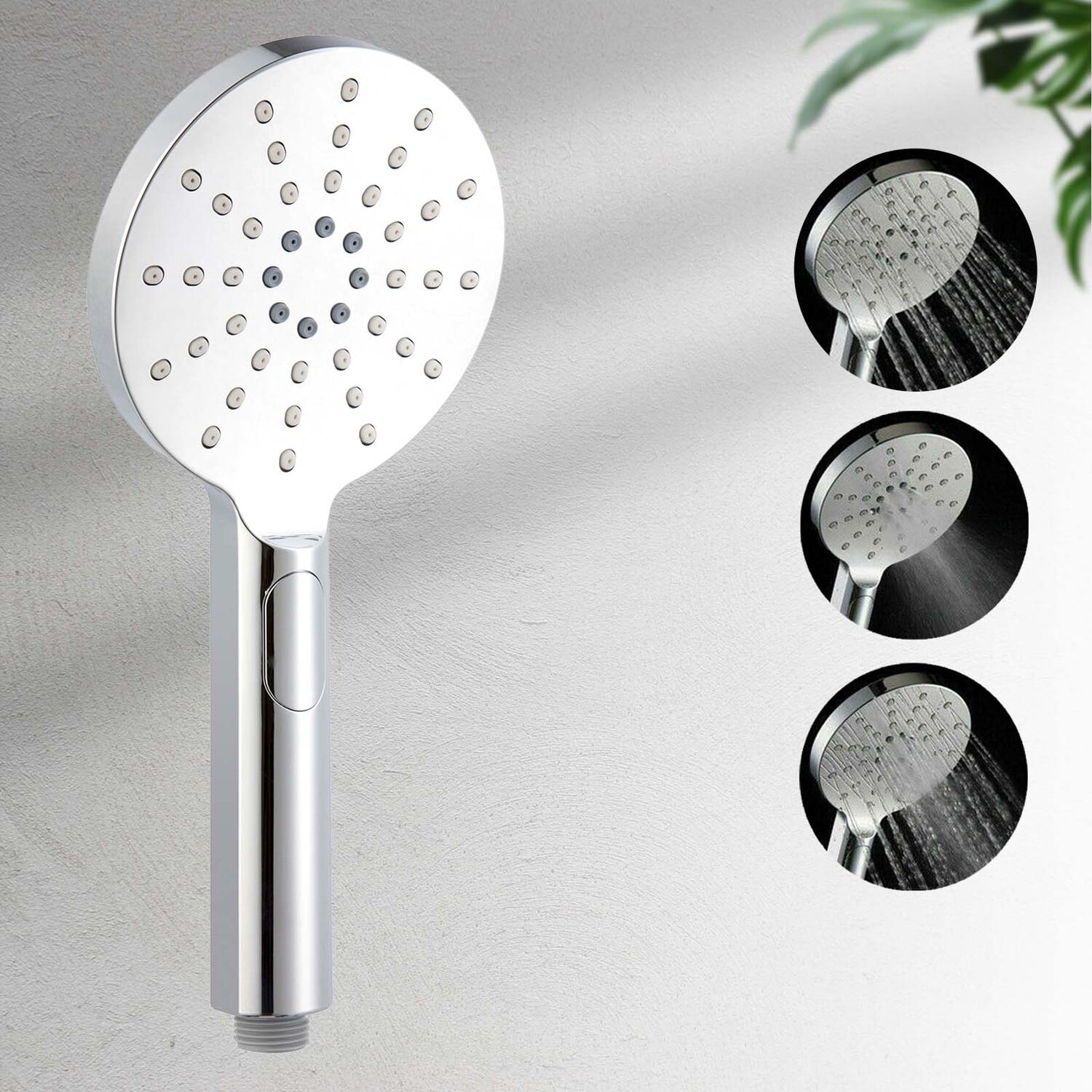Crimson Hand-held Shower Head
