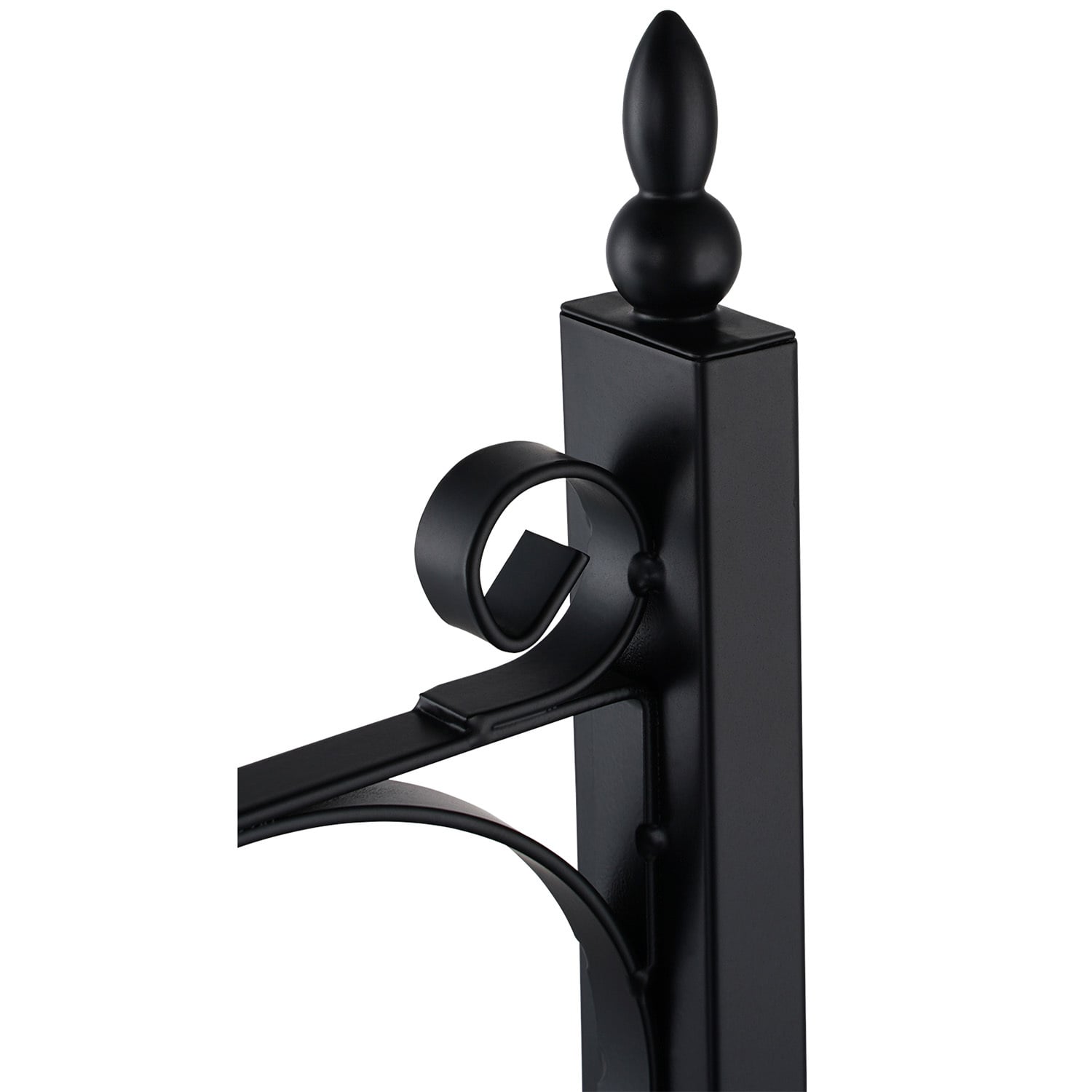 2 Piece Zander Solar Lamp Post Light Set