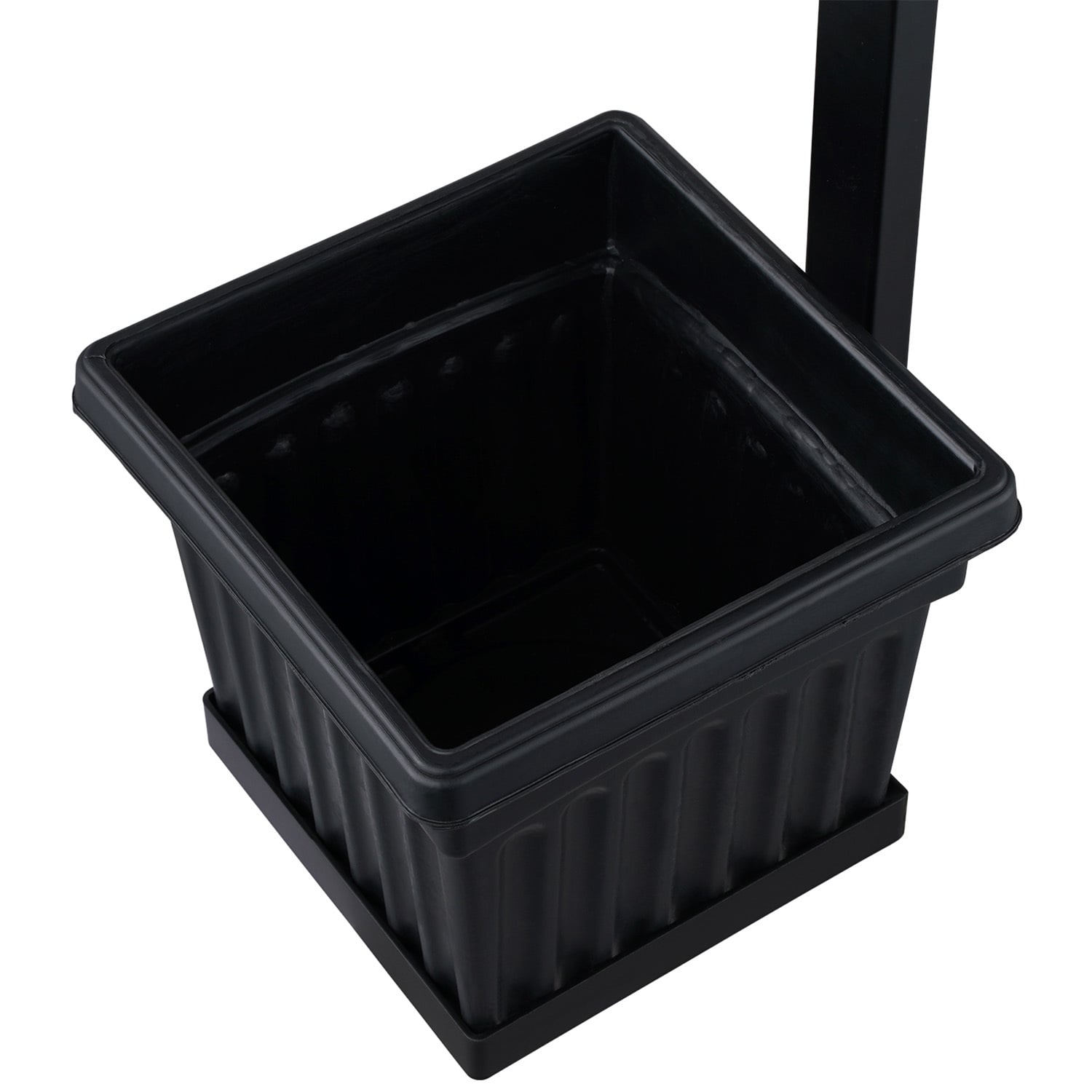 2 Piece Zander Solar Lamp Post Light Set