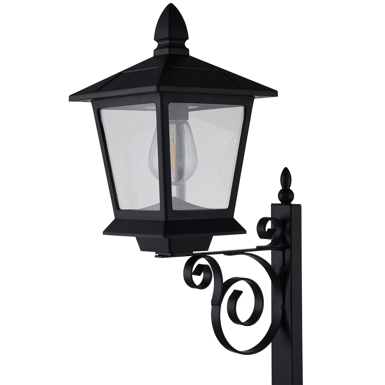 Zander Solar Lamp Post Light