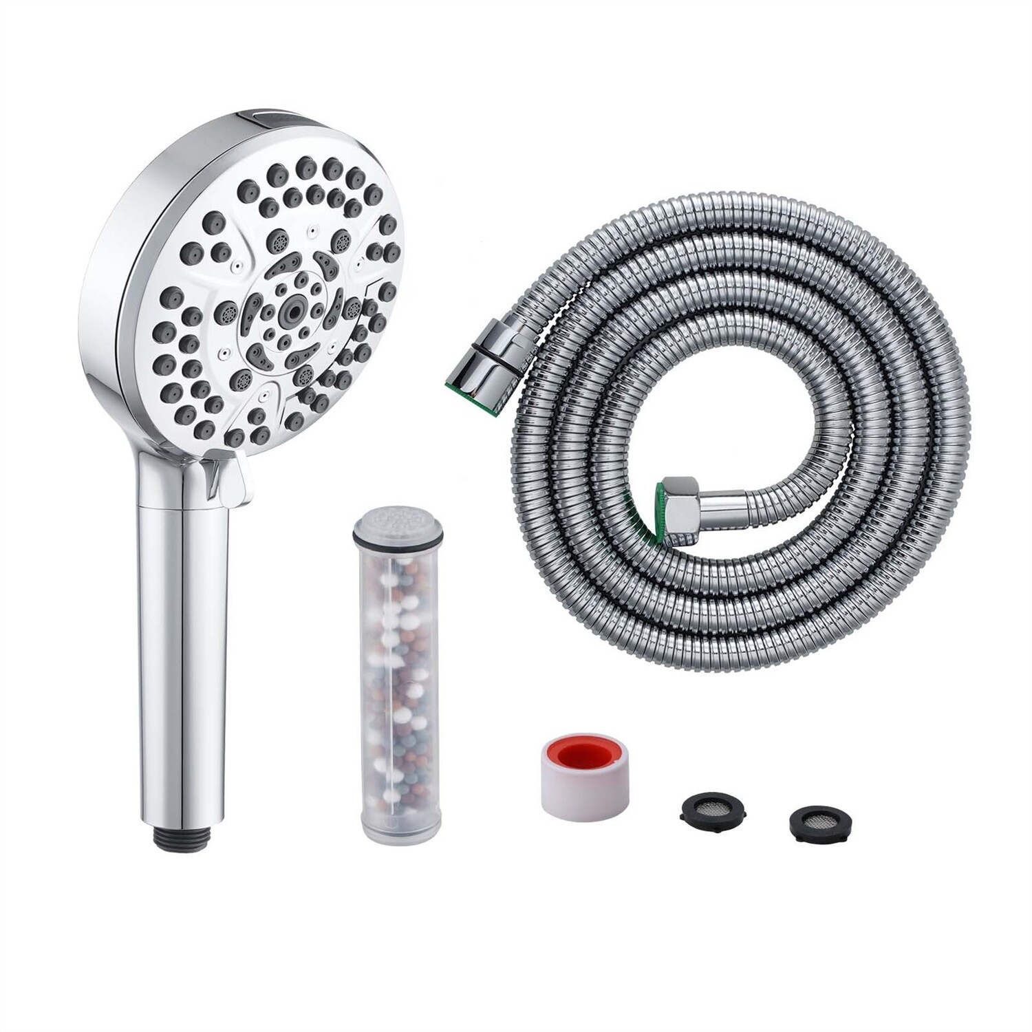Selo 126mm Hand-Held Shower Head & Hose