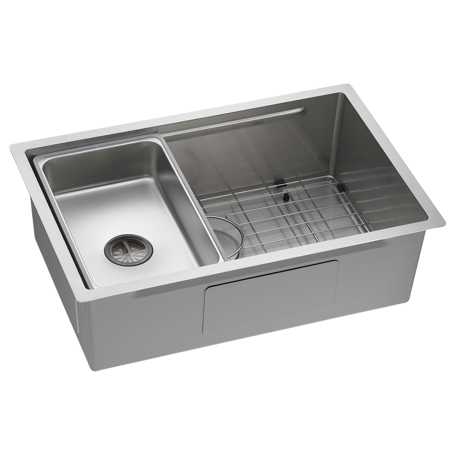 Barossa 680mm Single Stainless Steel Kitchen Sink & Accessories Package