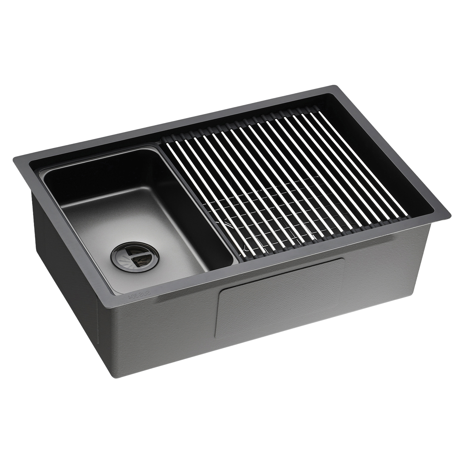 Barossa 680mm Single Stainless Steel Kitchen Sink & Accessories Package