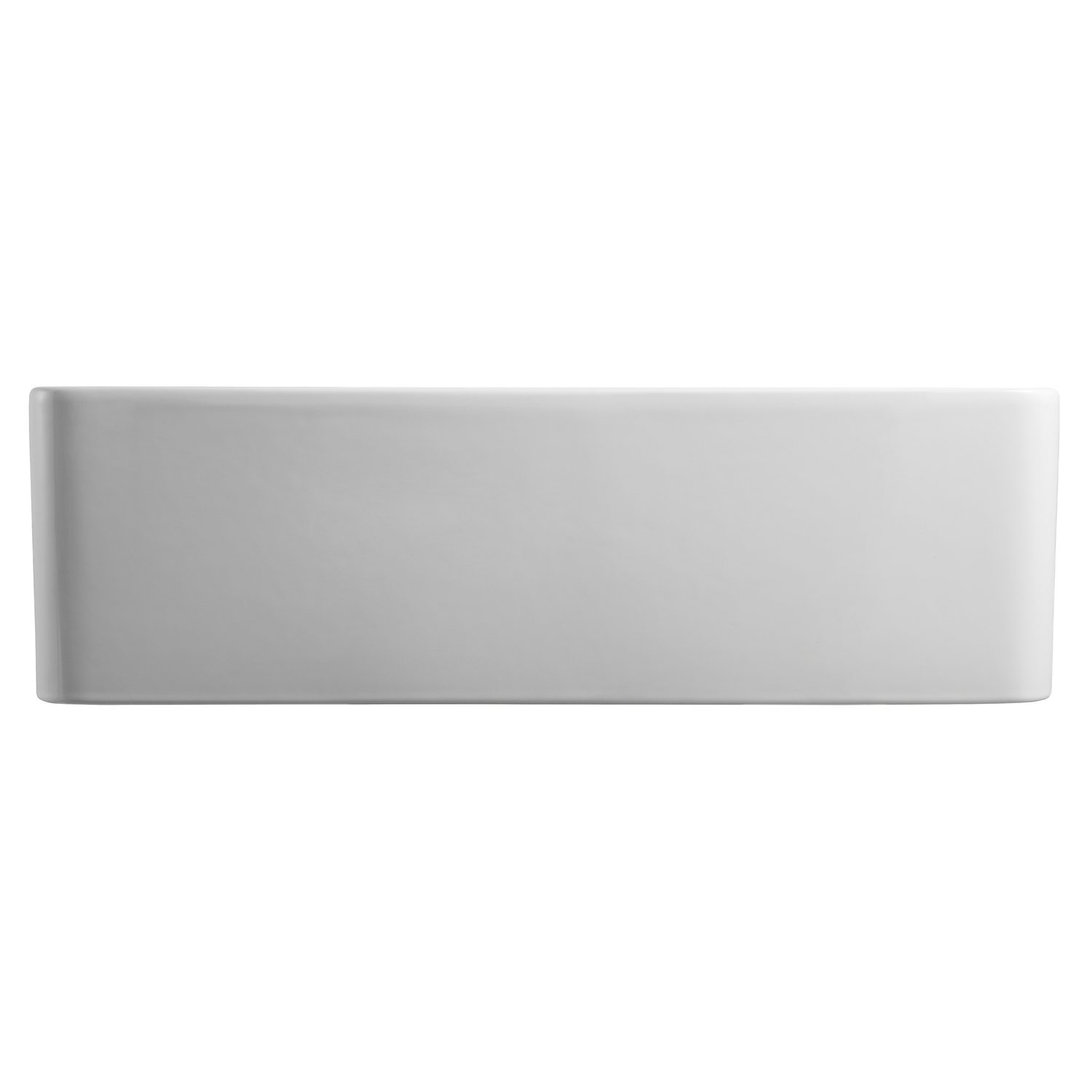 Pierre 838mm Double Fireclay Farmhouse Sink with Strainer Waste