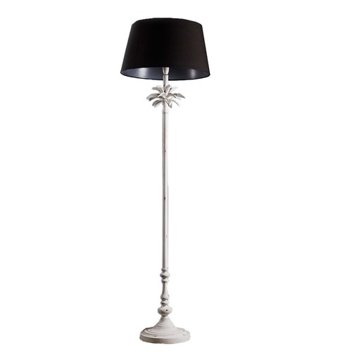 White Casablanca Floor Lamp Base Only Temple Webster