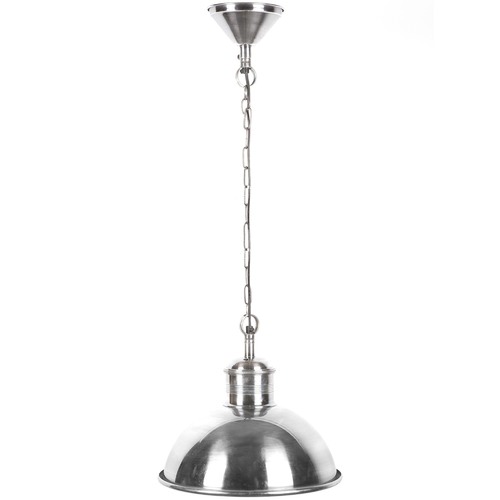 Antique Silver Boston Pendant Light