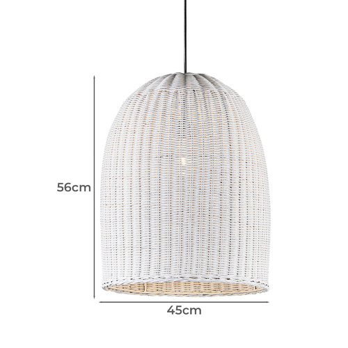 Bowerbird Rattan Pendant Light