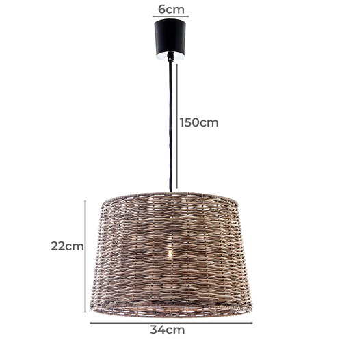 Ahmad Rattan Pendant Light