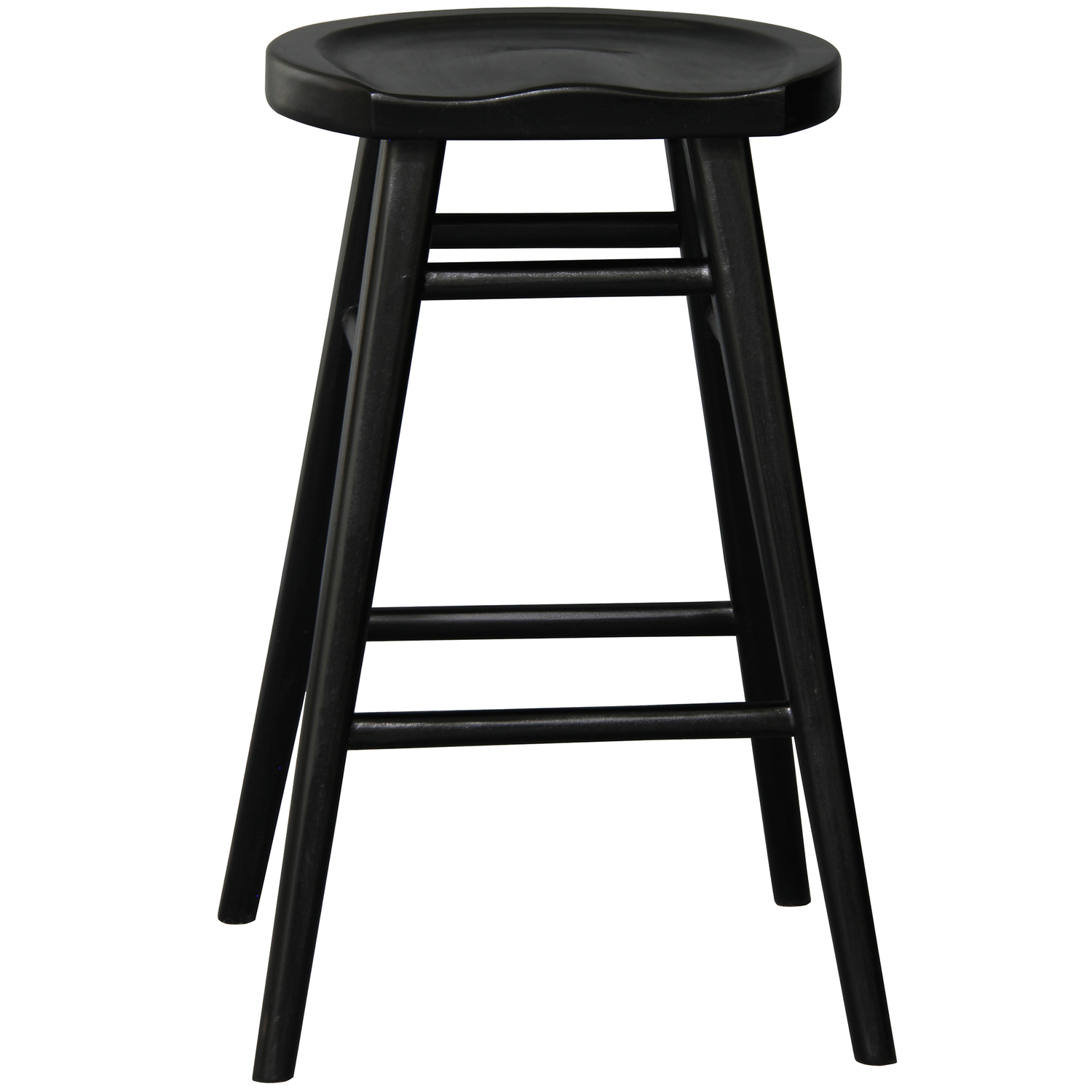 Black Braga Mahogany Barstool