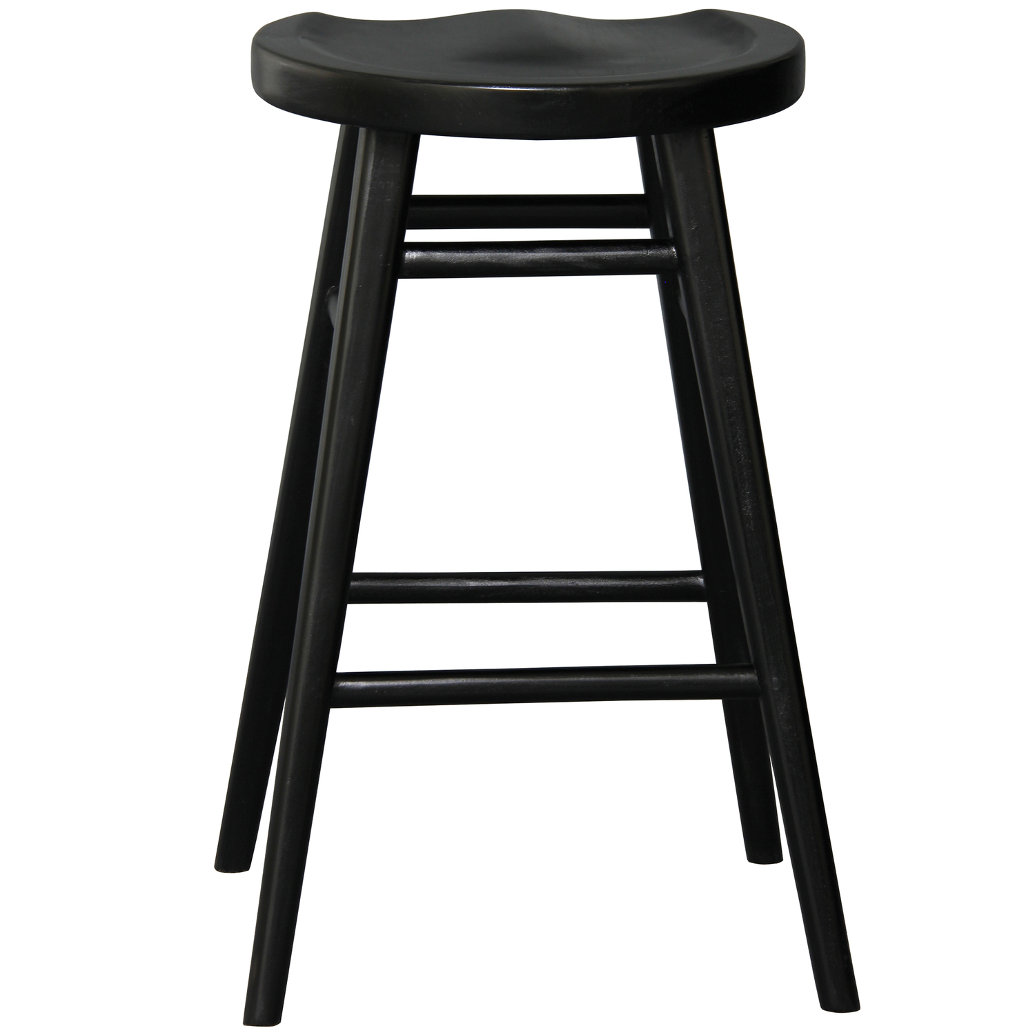 Black Braga Mahogany Barstool