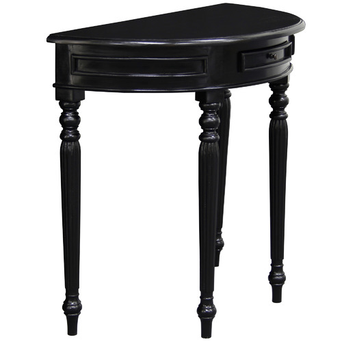 Larsson Curved Mahogany Console Table
