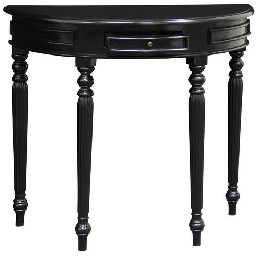 Larsson Curved Mahogany Console Table