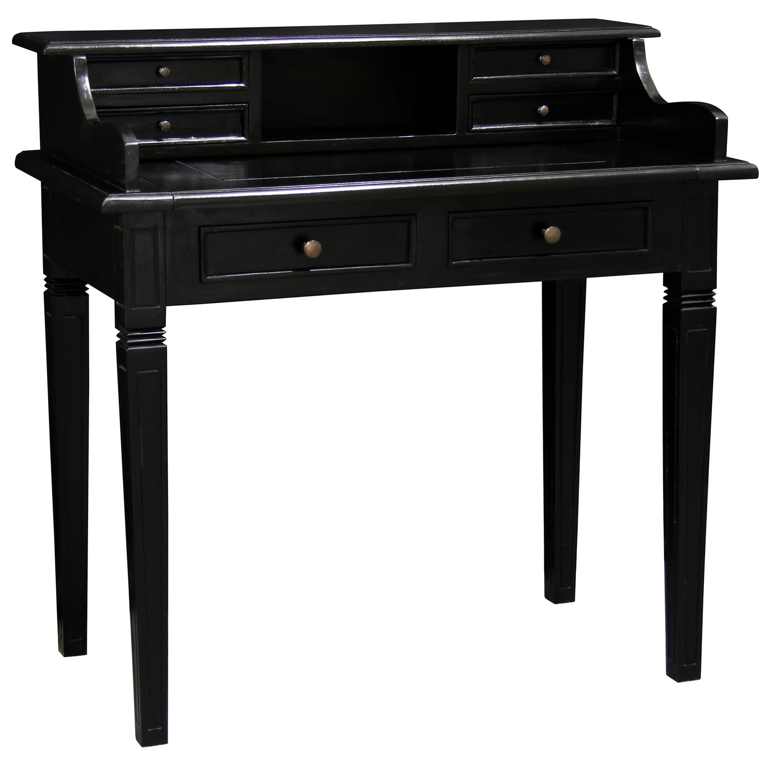 Black Larsson Mahogany Writing Desk