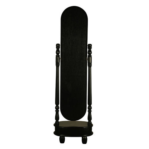 Felicity Mahogany Wood Standing Mirror