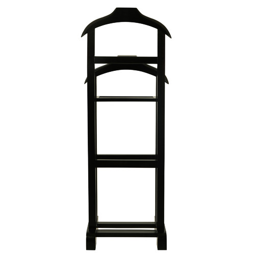 Humphrey Mahogany Wood Double Valet Stand