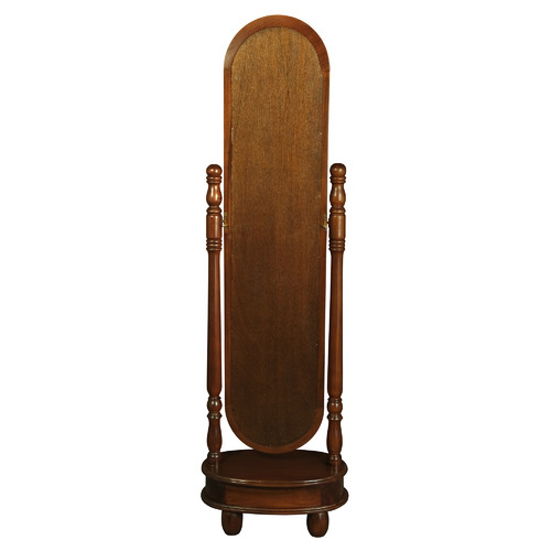 Felicity Mahogany Wood Standing Mirror