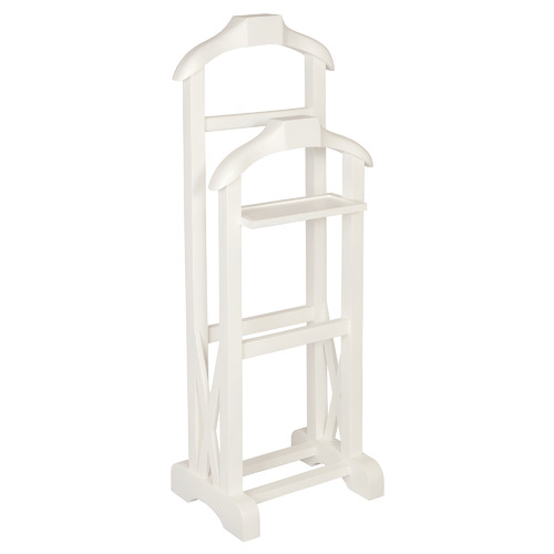 Humphrey Mahogany Wood Double Valet Stand