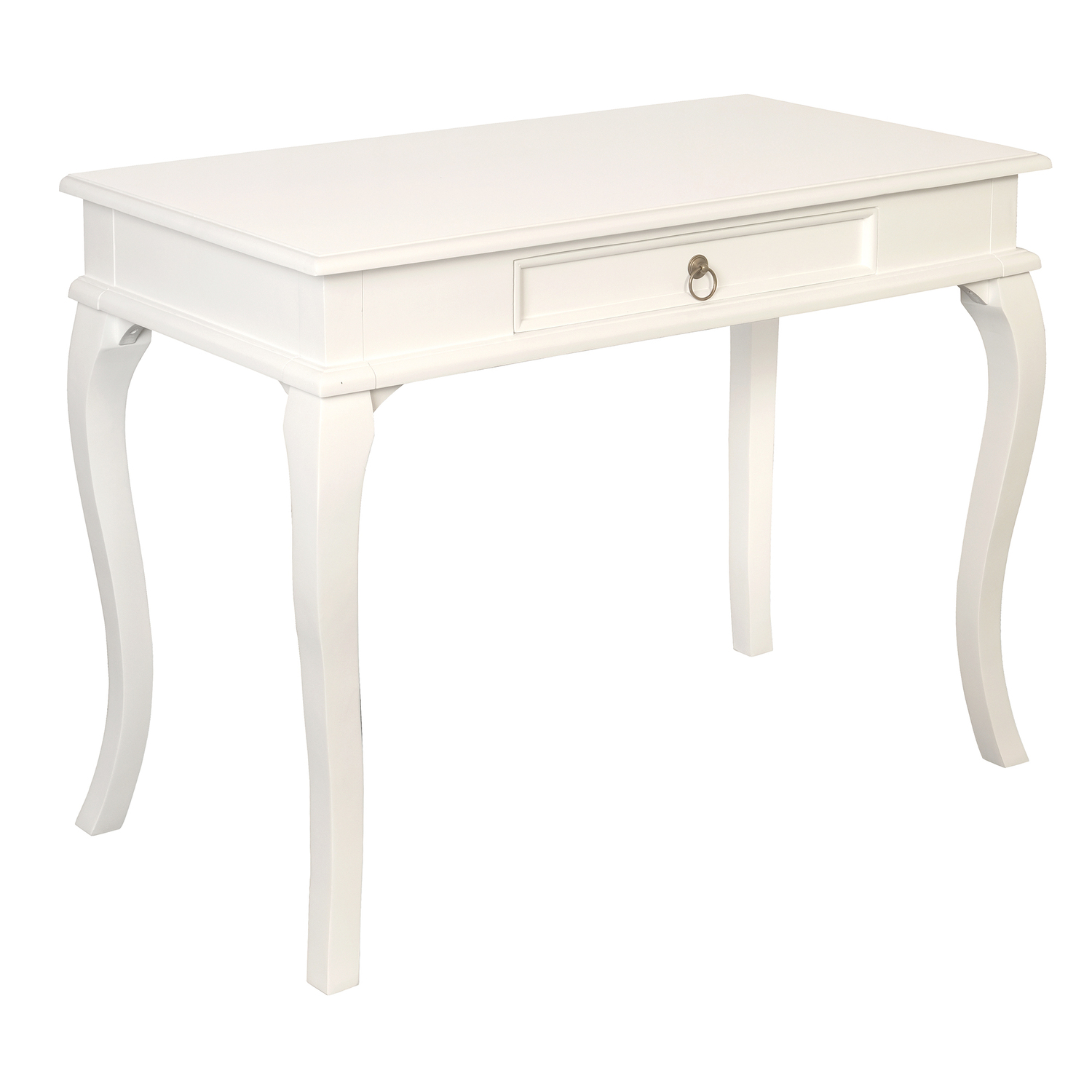Nathaniel 1 Drawer Mahogany Wood Writing Desk