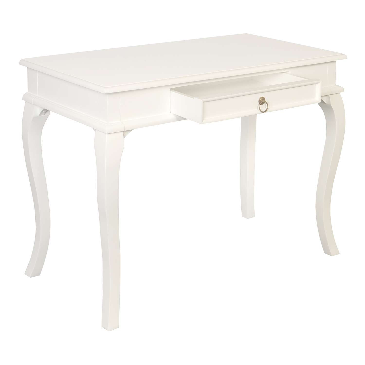 Nathaniel 1 Drawer Mahogany Wood Writing Desk