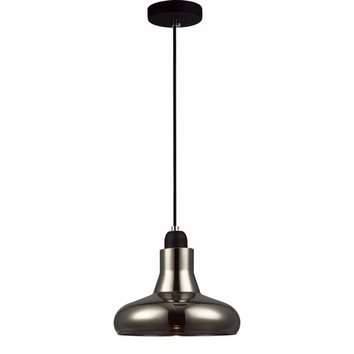 Black Champagne Glass Pendant