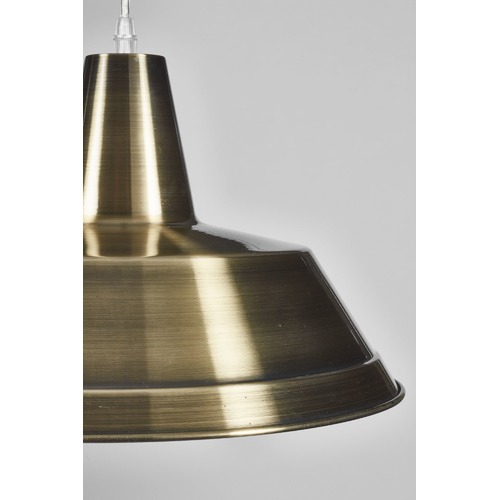 Industrial Dish Pendant Light
