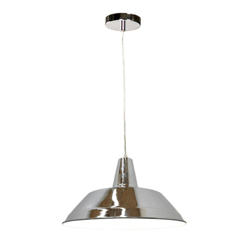 Gair 1 Light Steel Pendant