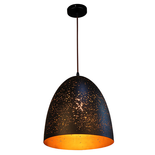 Celeste 30.5cm Aluminium Pendant Light Temple & ster