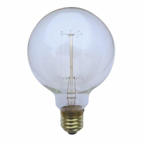 Round Carbon Filament 25W Bulb - Small